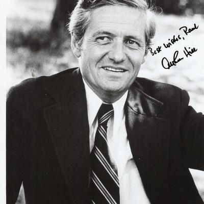 Arthur Hill signed photo