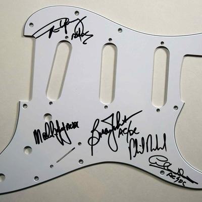 AC/DC signed pickguard 