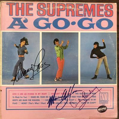 The Supremes signed album