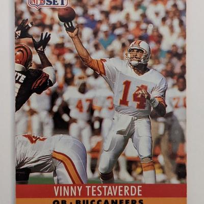 Vinny Testaverde Buccaneers Official NFL Card