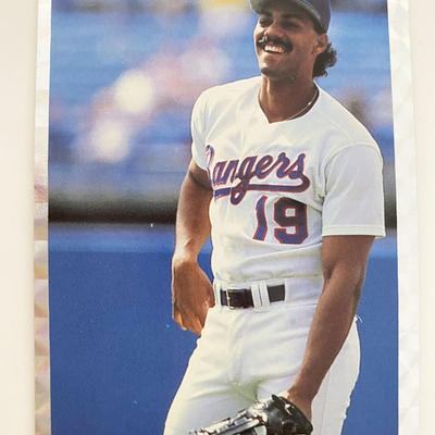 Juan Gonzalez Texas Rangers Baseball Card