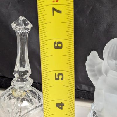 Vintage Crystal Bells & Frosted Angel (DR)