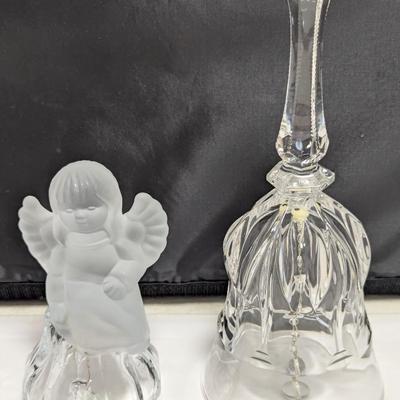 Vintage Crystal Bells & Frosted Angel (DR)