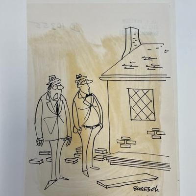 Joe Buresch Original Cartoon