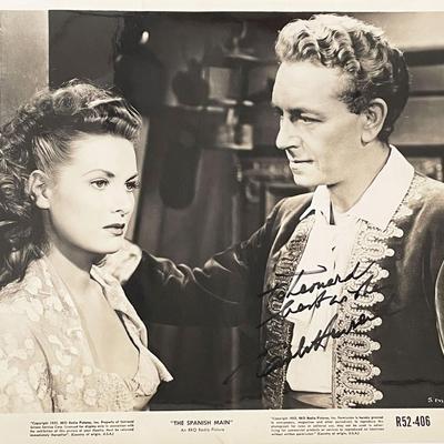 Paul Henreid signed photo