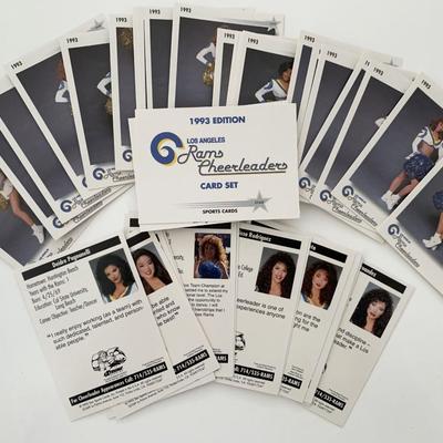 1993 Los Angeles Rams Cheerleaders Card Set