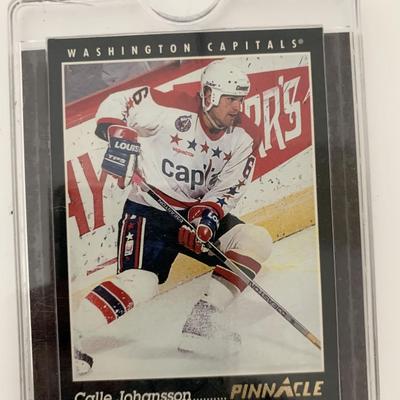 Calle Johansson Washington Capitals Pinnacle Hockey Card