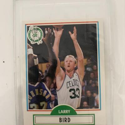 Larry Bird Boston Celtics Fleer '90 Basketball card