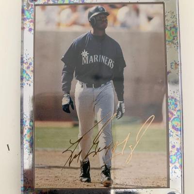 Ken Griffey Jr. Mariners Facsimile Signed Framed Baseball Card