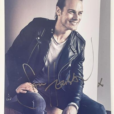 Sam Heughan signed photo