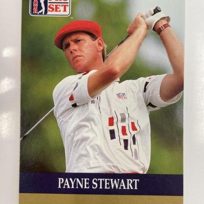 Payne Stewart Official PGA Tour Card