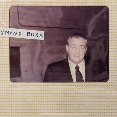 Raymond Burr Original Photo