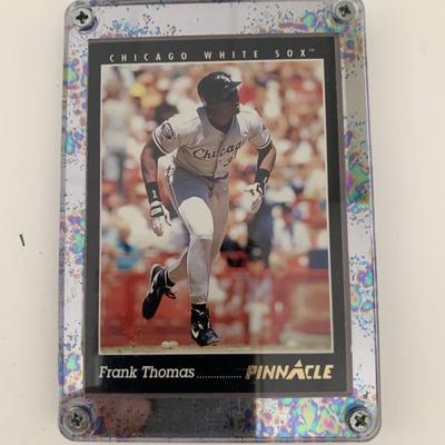 Frank Thomas Chicago White Sox Pinnacle Framed Baseball Card