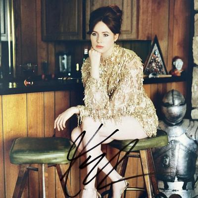 Karen Gillan signed photo