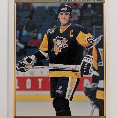 Mario Lemieux Premier '92 O-Pee-Chee Hockey Card
