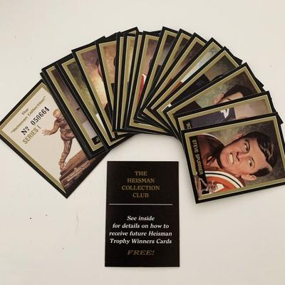 The Heisman Collection Club Card Set