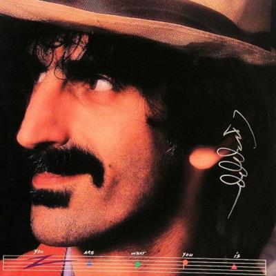 Frank Zappa signed "You Are What You Is" album 