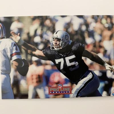 Howie Long NFL Pro Line Profiles Football Card