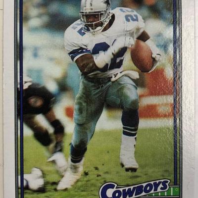 Emmit Smith Super Rookie Football Card