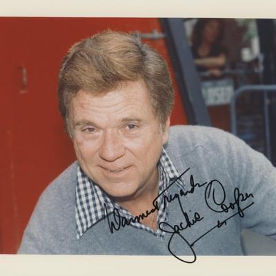 Jackie Cooper signed photo