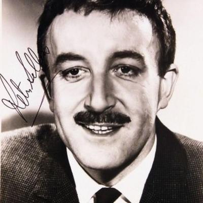 Peter Sellers signed portrait photo 