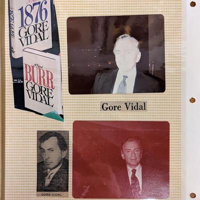 Gore Vidal Original Photo