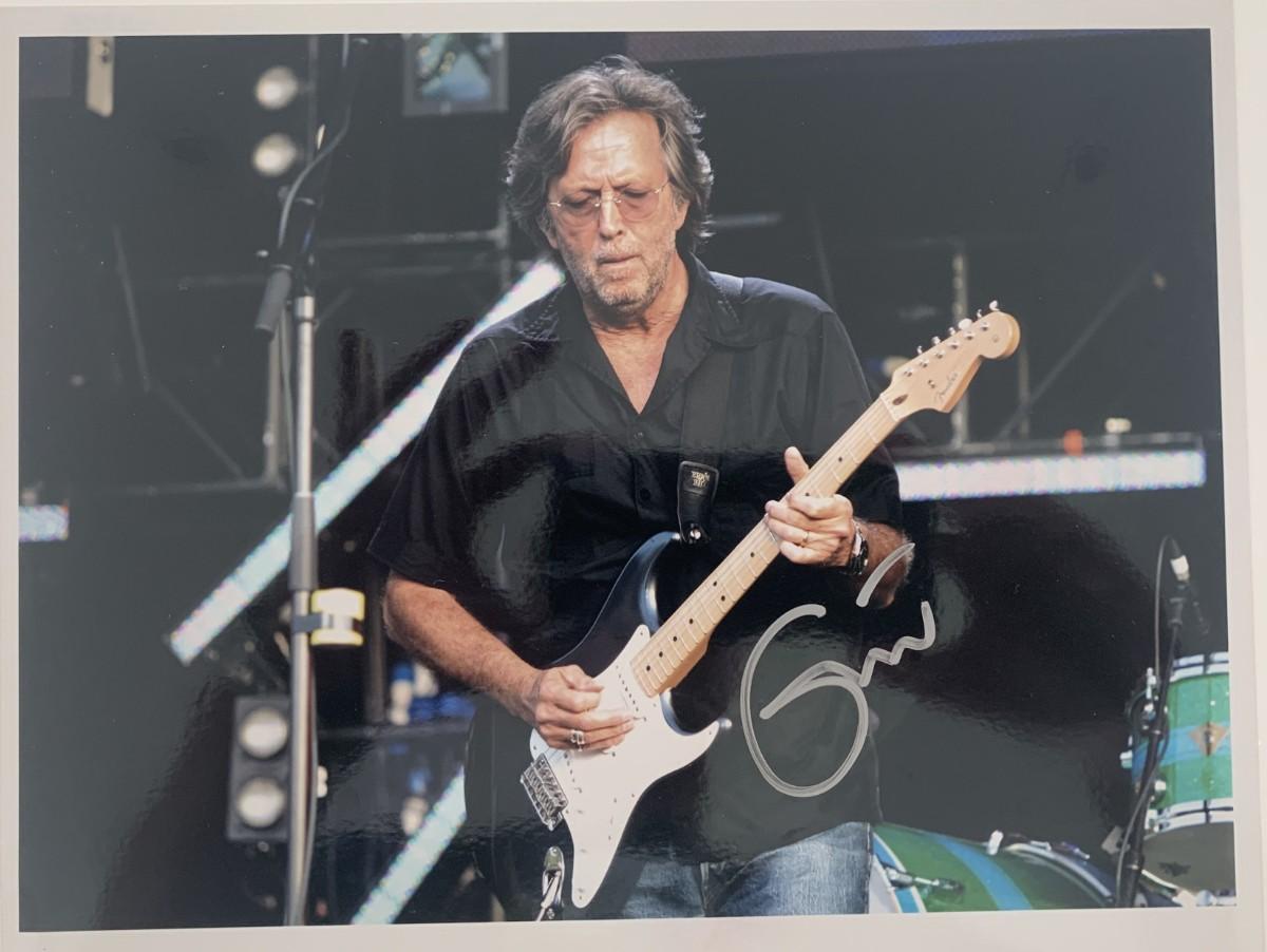 ERIC CLAPTON signed autographed photo COA Hologram