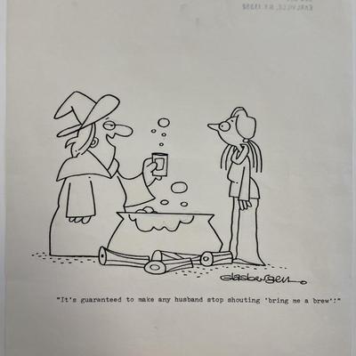 Randy Glasbergen Original Cartoon
