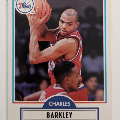 Charles Barkley 76ers Fleer '90 Basketball Card
