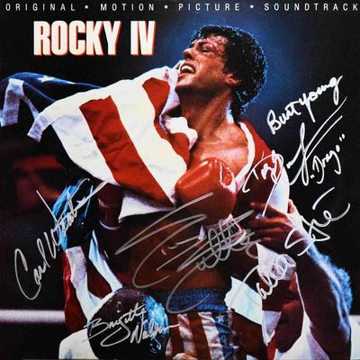 Rocky IV
Soundtrack signed album