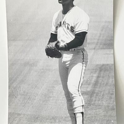 Willie Montanez signed photo