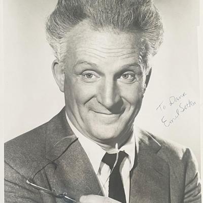 Emil Sitka signed photo