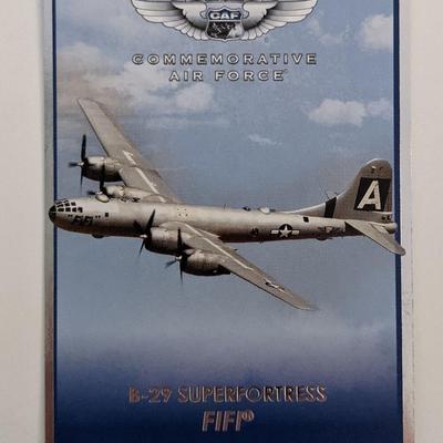 B-29 Superfortress Fifi Commemorative Air Force Card