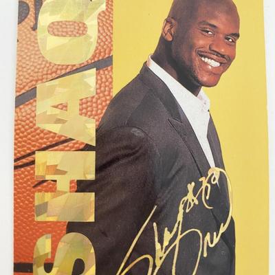 Shaq Facsimile Signed Basketball Card