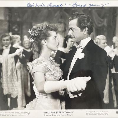 Robert Young signed movie photo