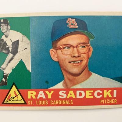 Ray Sadecki Cardinals Vintage Baseball Card
