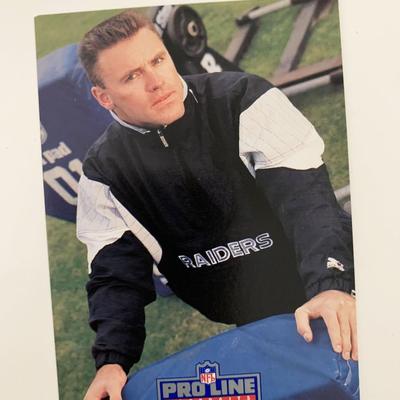 Howie Long NFL Pro Line Portraits Raiders Football Card