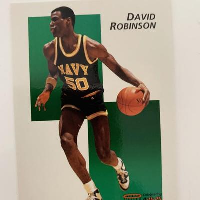 David Robinson Courtside Basketball Card