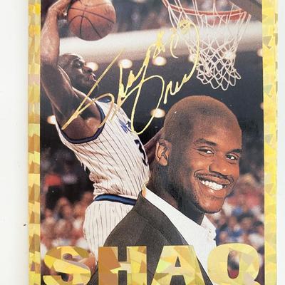 Shaq Facsimile Signed Basketball Card