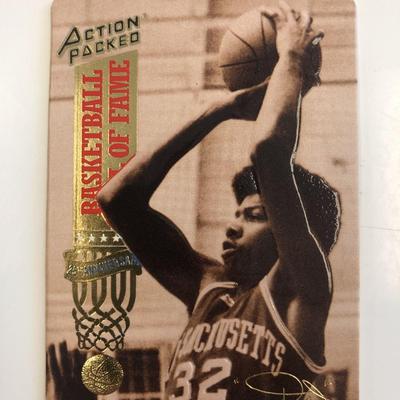 Julius Erving Hall of Fame Basketball Card 25th Anniversary