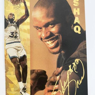 Shaq Facsimile Signed Basketball Card