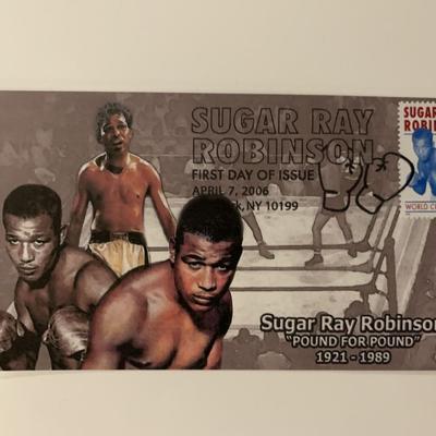 Sugar Ray Robinson FDC