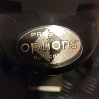 Presto multi function cooker and heavy napkins