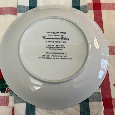 Lot of Christmas Decor including Dessert Plates from William Sonoma, Festive Dish Towels and More!