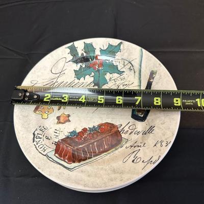 Lot of Christmas Decor including Dessert Plates from William Sonoma, Festive Dish Towels and More!