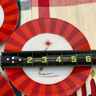 Lot of Christmas Decor including Dessert Plates from William Sonoma, Festive Dish Towels and More!