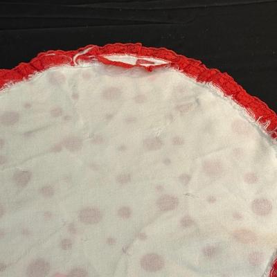 Vintage Hand Sewn Table Cover, Pot Holders and More!