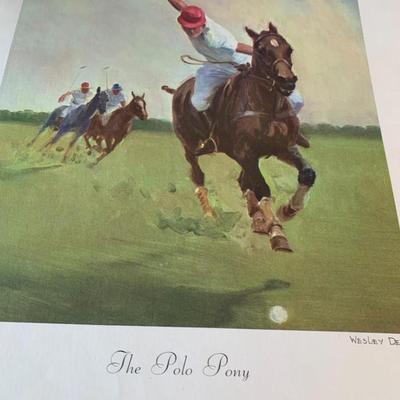 c.1952 Portfolio of Horses 1st Ed Color Lithos Portfolio