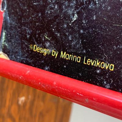 Vintage Movie Poster Liquid Ski Lobby Card Framed Marina Levikovo
