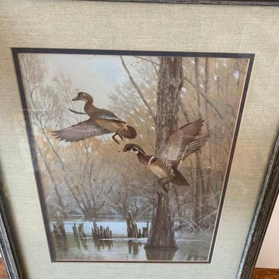 Lee LeBlanc Waterfowl Framed/Matted